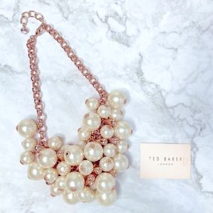 Ted Baker Pearl Cluster Necklace